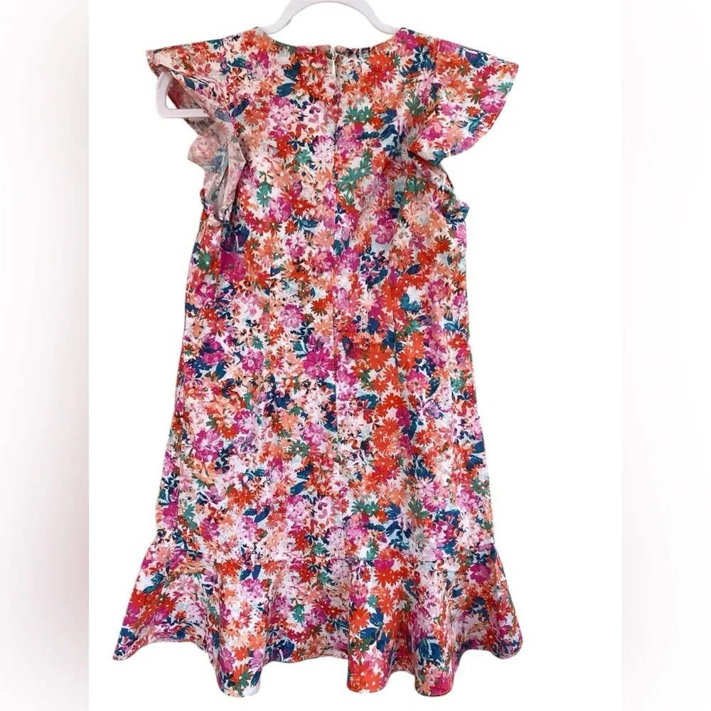 J. Crew Mercantile Floral Print Dress